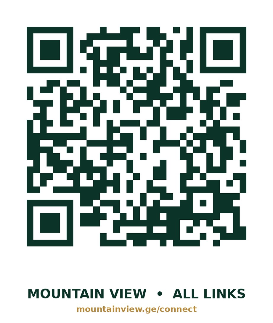 Mountain View official links QR code